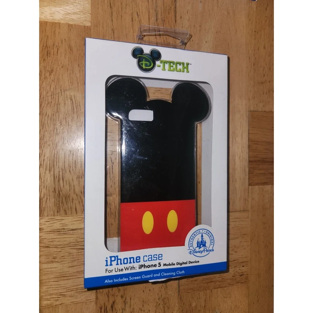 CLASSIC MICKEY MOUSE DISNEY PARKS IPHONE 5 CASE BRAND NEW D TECH~RARE FIND~‎
